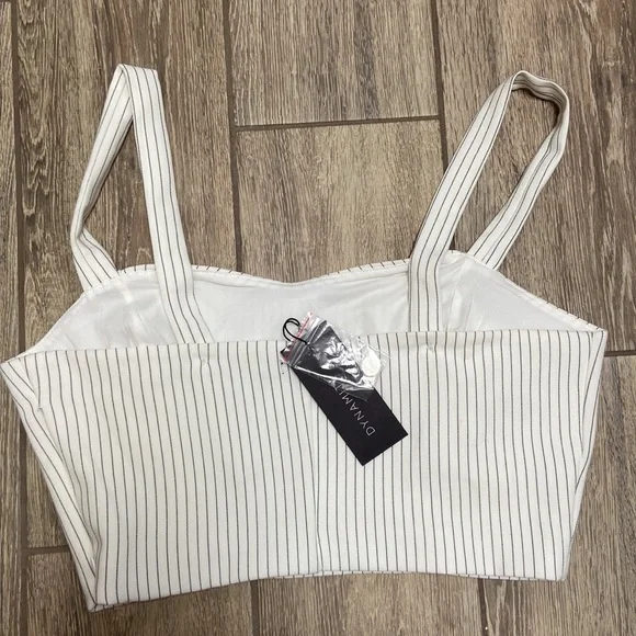 NWT Dynamite Bustier and Scoop Neck Crop Top - Picture 5 of 10